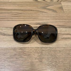 Burberry Tortoise/Gold Polarized Sunglasses